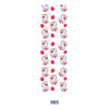 Wholesale 2/8/16pcs Cute Farm Cow Cartoon Super Hero Lovely Character Print Pen and Bookmark Stickers UV DTF Wraps OLY Exclusive