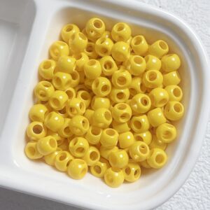 11-yellow / The size is about 8mm, the aperture is about 2-3mm