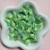 oly-9affe783654f1553214d61b9fc4f2faf Wholesale Green Electroplated Acrylic Rabbit Candy Beads for DIY Bracelet Necklace Car Charm Gift