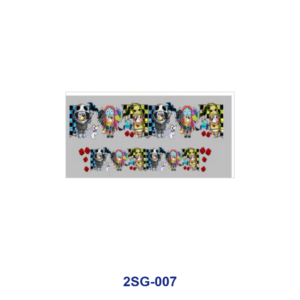 2SG-007 / 8pcs / 16*7cm
