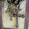 oly-9b8aa5e9a96b1dcc54c7d066d16dbd85 Wholesale Retro Geometric Cross Pendant Necklace Alloy Wax Rope Chain Chic Jewelry Accessory