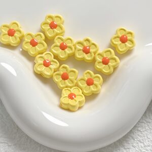 04-yellow / Size is about 12mm, hole diameter is about 2.5mm
