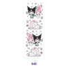 Wholesale 2/8/16pcs Cute Cartoon Character Summer Food & Heart Element Print Pen and Bookmark Stickers UV DTF Wraps OLY Exclusive