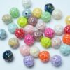 oly-9dd8118ab4cd1743c51a50740a072a6d Wholesale Electroplated AB Acrylic Star Loose Beads for DIY Jewelry Making, White - Bracelet, Hair Clip, Earrings
