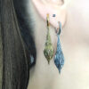 Wholesale Alloy Bohemian Vintage Drop Earrings Women Geometric Ethnic Style Jewelry Accessory Gift