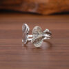 oly-9e38b31da0cb3ce96e40edfb6d1d6c1b Wholesale Vintage Ginkgo Leaf Star Moon Adjustable Ring Zinc Alloy Unisex Jewelry Accessory For Gift And Boutique Resale