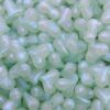 Wholesale Trendy Acrylic Loose Beads Heart Shape Yellow for DIY Jewelry Making Phone Charm Bracelet Craft Supply Gift