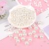 oly-9e9b339cca80d3682e0b64d1166a6343 Wholesale ABS Imitation Pearl Loose Beads Round 4mm White 200pcs DIY Bracelet Craft Jewelry Making Accessory