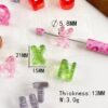 oly-9eae23803105b7f8909e9355e7681f53 Wholesale Acrylic Colorful Transparent Alphabet Beads Large Hole DIY Craft Supply Bag Charm Accessory Gift and Boutique Resale