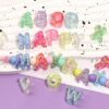 oly-9ee67c28b2ddf821d7564346712208b0 Wholesale Acrylic Electroplated Letter Beads DIY Craft Supply Transparent Alphabet Beads for Jewelry Making