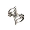 oly-9f335914107dc52aa70a1ac7344d1176 Wholesale Vintage Flower Ring Unisex Adjustable Alloy Jewelry Accessory Trendy Gift For Resale