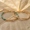 oly-9f74b620ccefd28da7295a4e855e520a Wholesale Women S Snake Bone Chain Bracelet Geometric Zircon With Colorful Braided Rope Fashion Jewelry Accessory Gift