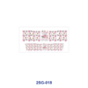oly-9fa4f737f4d89e7515087acaab492d9f Wholesale 8pcs Portrait Print & Ghost Letter Floral Pattern 3oz Cup Stickers Wrap OLY Exclusive