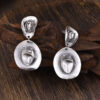 oly-9fac60c54128422b0b63a5f7bc2c4daf Wholesale Western Cowboy Hat Earrings Retro Distressed Zinc Alloy Electroplated Jewelry Accessory Gift