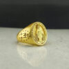 Wholesale Trendy Virgin Mary Vintage Alloy Ring For Women Religious Jewelry Gift