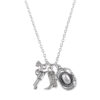 oly-a09487b67cb57dcddc94d70e34e40e96 Wholesale Trendy Western Cowboy Boot And Gun Pendant Necklace Zinc Alloy Fashion Jewelry Gift