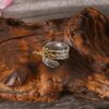 oly-a0d8ed124d14eb69d73cb301c825ed29 Wholesale Silver Toned Feather Flame Open Ring Vintage Adjustable Zinc Alloy Jewelry Fashion Gift