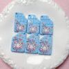 Wholesale Trendy Cartoon Printed Acrylic Pendant with Hanging Hole, DIY Phone Chain Keychain Accessory for Everyday Use and Boutique Resale OLY Exclusive