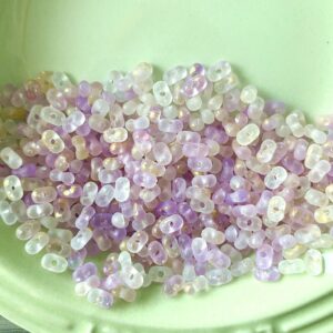 11-light purple / Size about 4*6mm