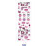 Wholesale 2/8/16pcs Cute Cartoon Cat Lock Heart & Colorful Butterfly Print Pen and Bookmark Stickers UV DTF Wraps OLY Exclusive
