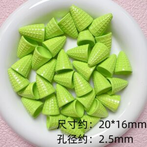 06-fruit green / See pictures for size (sold by the piece)