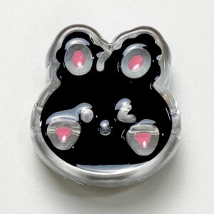 06-Transparent Black Rabbit