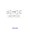 Wholesale 8pcs Handbag Phone Pattern Insect Floral Print 3oz Cup Stickers Wrap OLY Exclusive