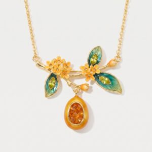 Osmanthus necklace