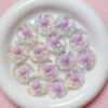 oly-a38f64c72d50beaf70847c5d8a985749 Wholesale Chic Acrylic Loose Beads, Light Purple UV Coated, DIY Phone Charm Keychain Craft Supply for Boutique Resale