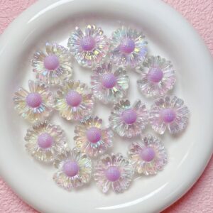 01-light purple / Size about 27mm