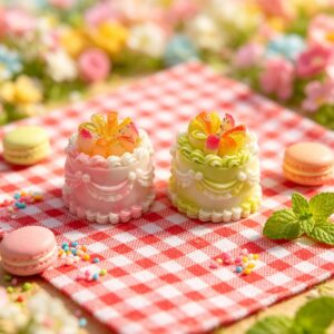 oly-a3dd220f937ad9b696df96ea5a03ac3c Wholesale Pink Resin Fruit Birthday Cake Figurine DIY Craft Accessory Decorative Gift Boutique Resale