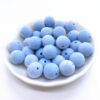 oly-a40a6e7c0dcf3956075734a15cbdeb81 Wholesale Flocked Acrylic Beads - Light Blue Round Loose Beads for DIY Jewelry Making, Chic Craft Supply for Resale