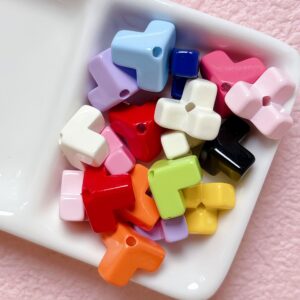 16-mixed colors / Size is about 12mm, hole diameter is about 2.6mm