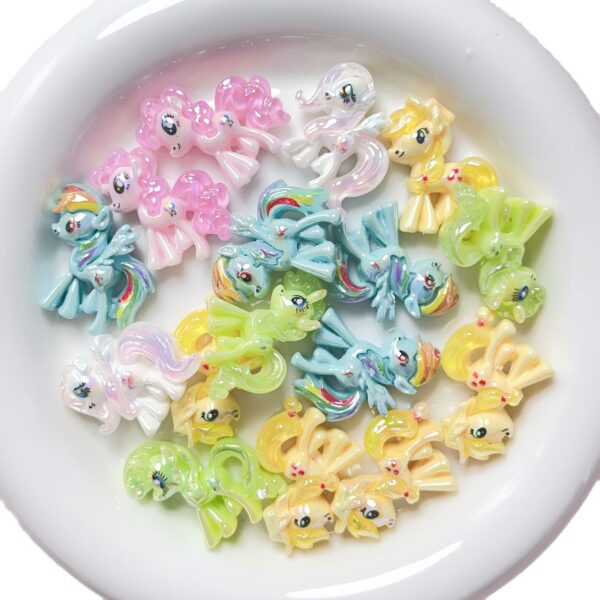 oly-a47a34be7ec4ea396eb2d5778ecf8179 Wholesale Multicolor UV Coated Cartoon Resin Loose Beads for DIY Phone Chain Keychain Jewelry Making
