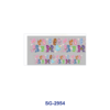 Wholesale 8pcs Colorful Cartoon Bear Floral Figure Print 3oz Cup Stickers Wrap OLY Exclusive
