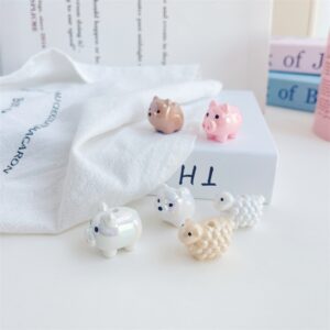 Wholesale Cute Cartoon Animal Acrylic Loose Beads Vertical Hole for DIY Jewelry, Phone Charm, Hair Accessory Craft