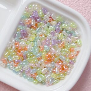 E29-10-Random Mix / The size is about 4*6.5mm, the aperture is about 1.2mm