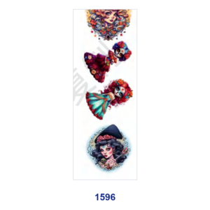 1596 / 16pcs / 11*3.2cm