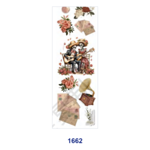 1662 / 8pcs / 11*3.2cm