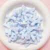 oly-a74894a9139435baeaefc90f7e05f89b Wholesale Flocked Acrylic Bow Tie Beads Cream Yellow - DIY Loose Beads for Jewelry Making, Phone Charm, Party Gift Accessories