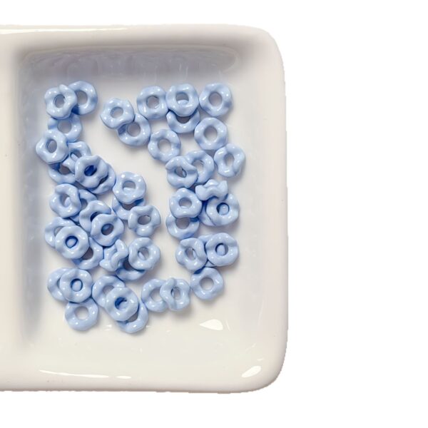 oly-a7779ee2f57f686d15733e456f34998f Wholesale Alloy Lace DIY Loose Beads for Phone Chain Jewelry Making White 6mm Baking Paint Finish Fashion Accessory