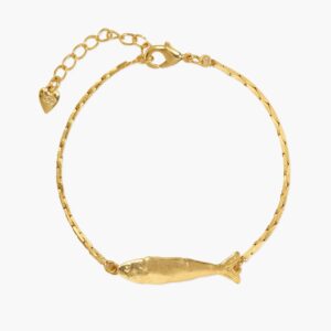 Golden fish bracelet