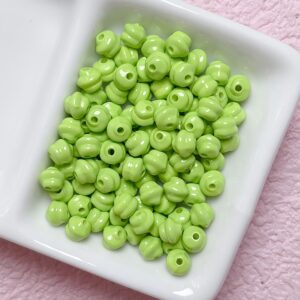 06-fruit green / Size is about 5mm, hole diameter is about 1.5mm