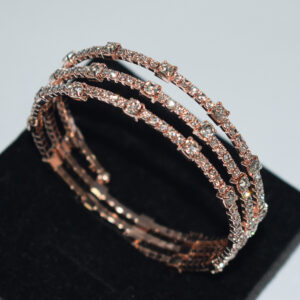 3 rows rose gold sl-1033