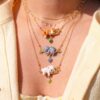 oly-a835d82b8bafa739ffcc9f09940f8a2b Wholesale Stylish Animal Series Pendant Necklace Copper Electroplated Cute Fox Cat Rabbit Dog Jewelry Gift