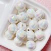 Wholesale Trendy Electroplated Acrylic Pumpkin Beads for DIY Necklace, Bracelet, and Phone Strap Making - Fashion Accessory