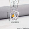 Wholesale Zinc Alloy Vintage Bird Hollow Pendant Necklace Fashion Jewelry Accessory Gift