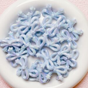 04-light blue / Size is about 34*20mm, hole diameter is about 2.3mm