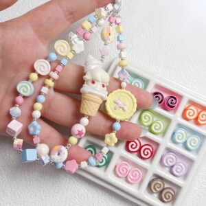 19-randomly mix colors / See pictures for size (sold by the piece)
