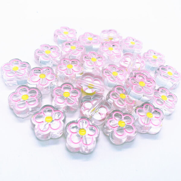oly-a9511900e358f1da519b8ed1eaca8732 Wholesale Trendy Acrylic Flower Drip Oil Loose Beads for DIY Phone Case and Jewelry Making Fashion Accessory for Everyday Wear and Resale